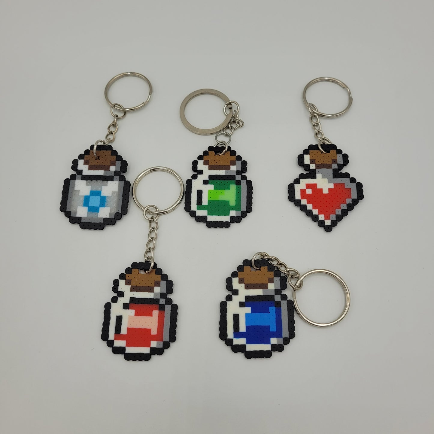Mini Perler Keychain Set #3