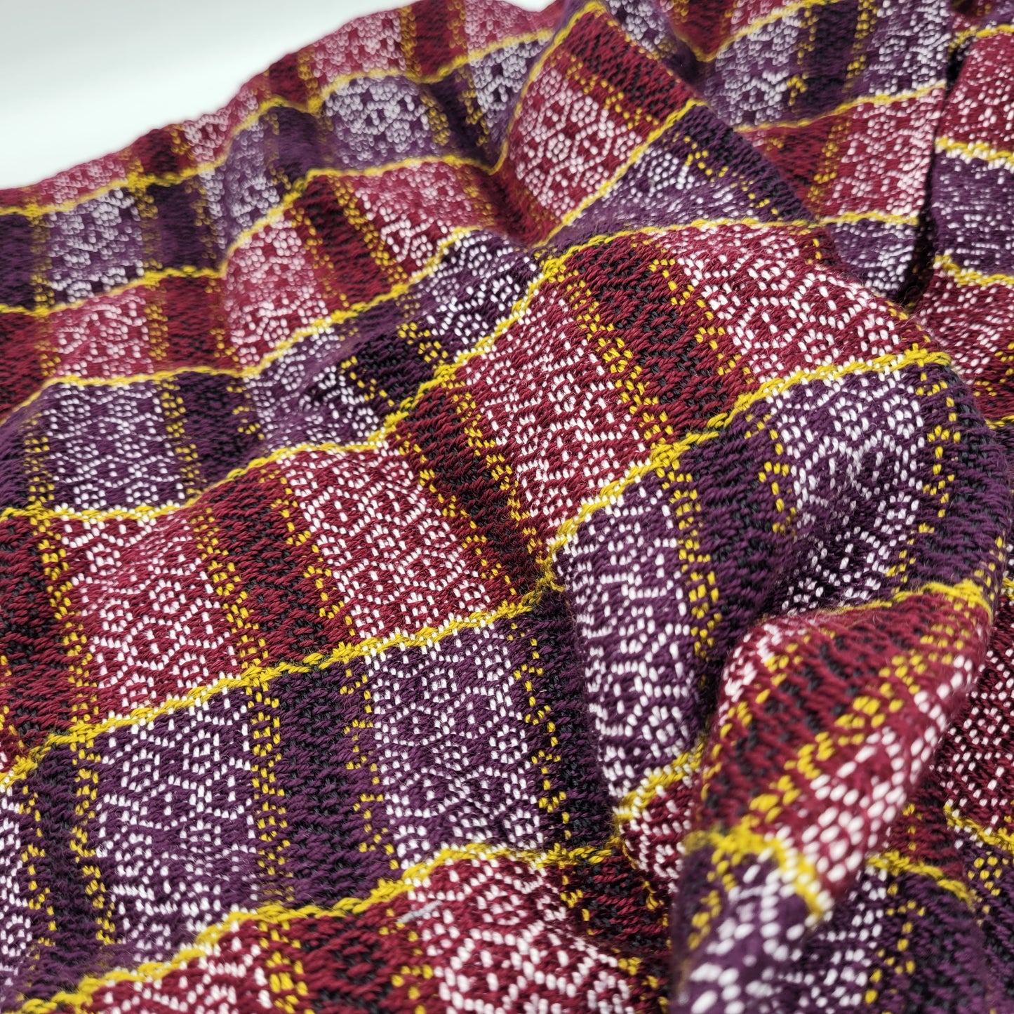 Cowl | Royal Red/Purple | Rayon & Tencel Blend | Twisted Mobius Cowl