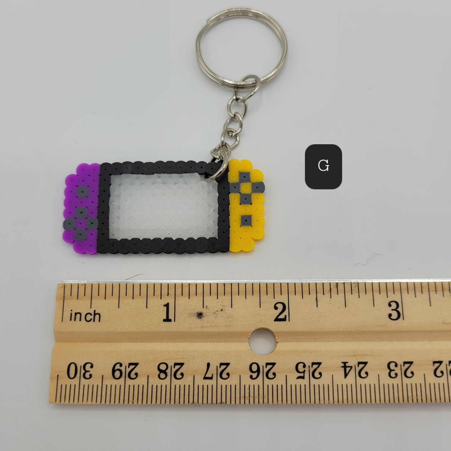 Mini Perler Game Controller Keychain Set #1