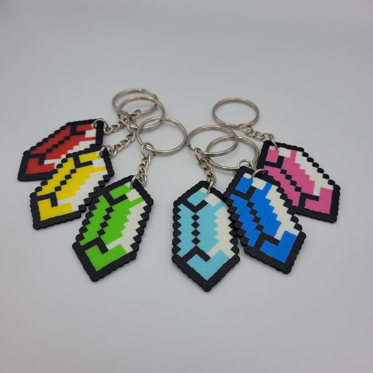 Mini Perler Keychain Set #6