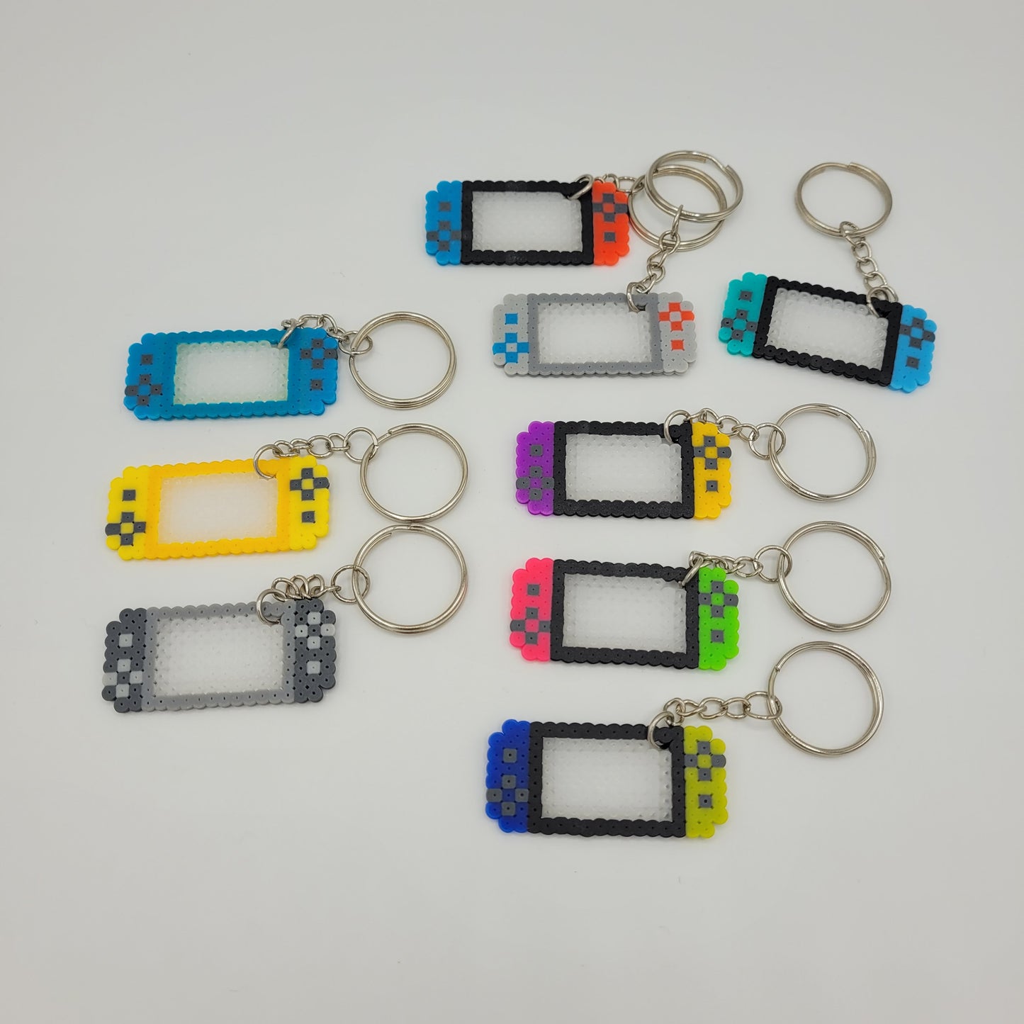 Mini Perler Game Controller Keychain Set #1