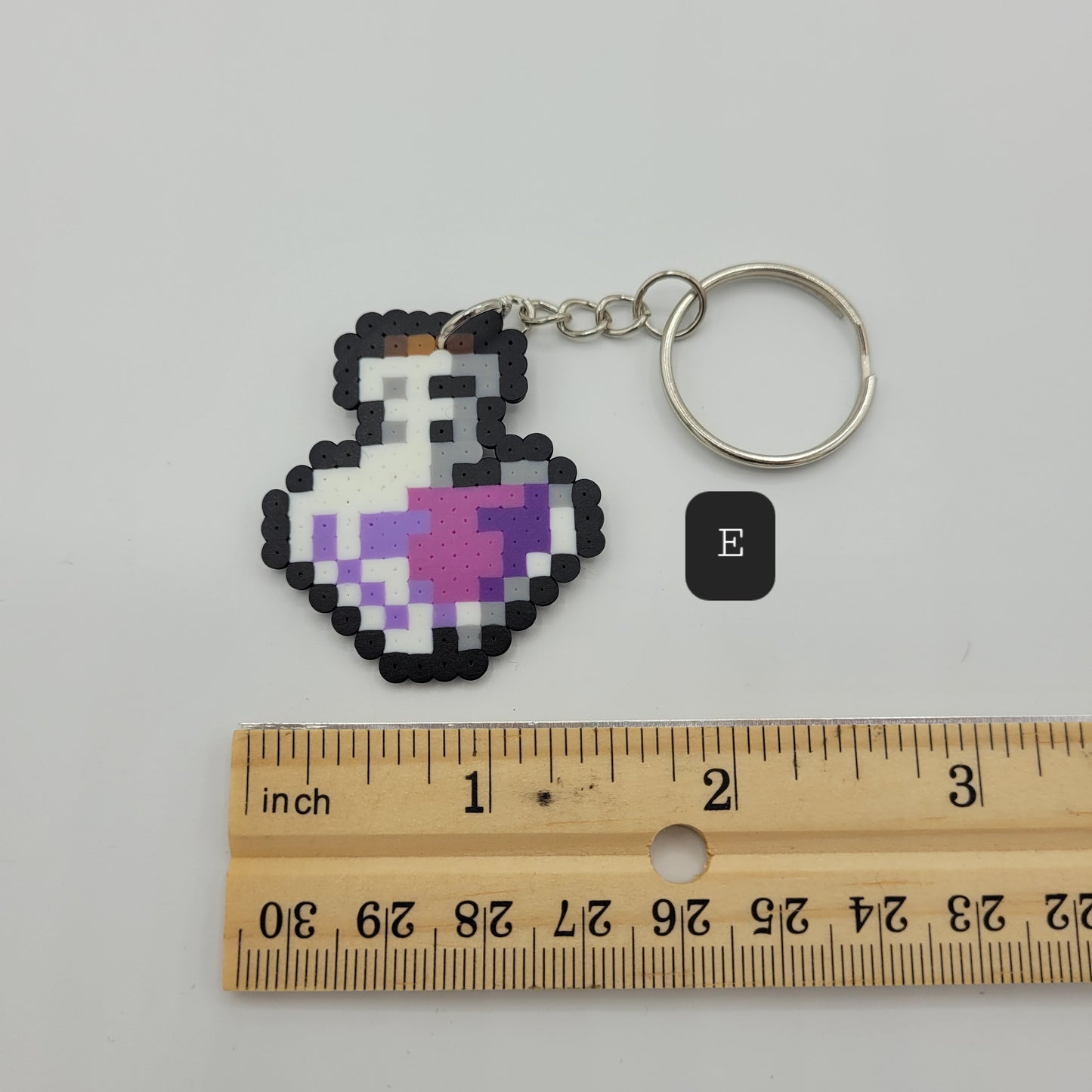 Mini Perler Potion Keychain Set #4