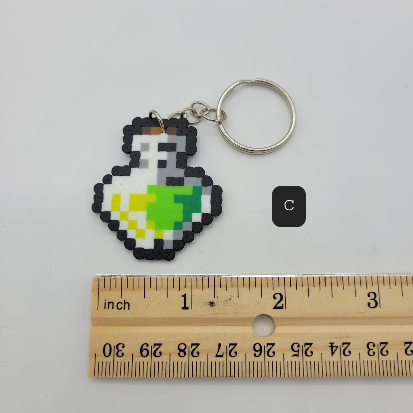 Mini Perler Potion Keychain Set #4