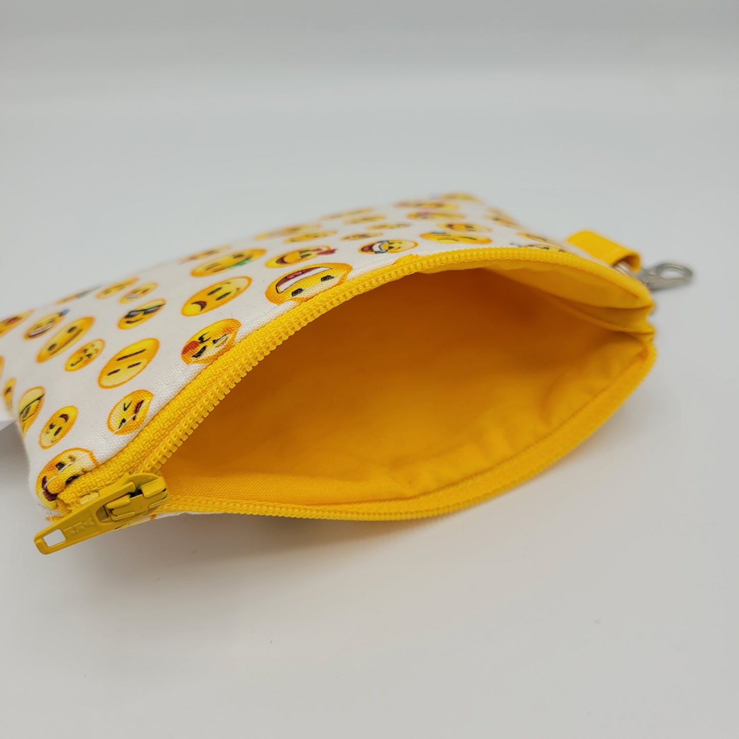Mini Zipper Pouch | Quilter's Cotton | Emoji Fun