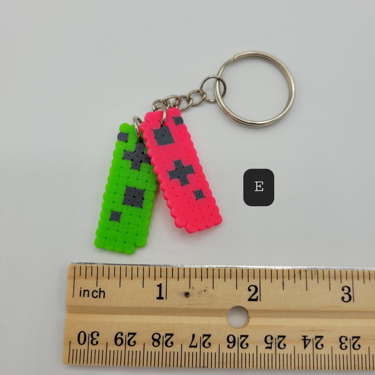 Mini Perler Game Controller Keychain Set #2