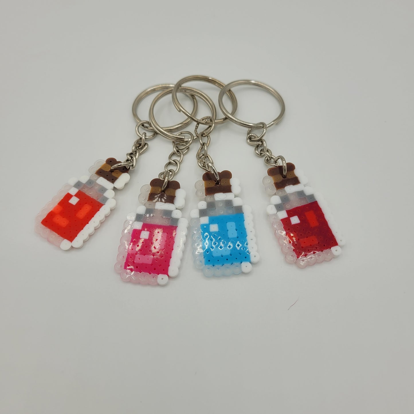 Mini Perler Tiny Potion Keychain Set #4