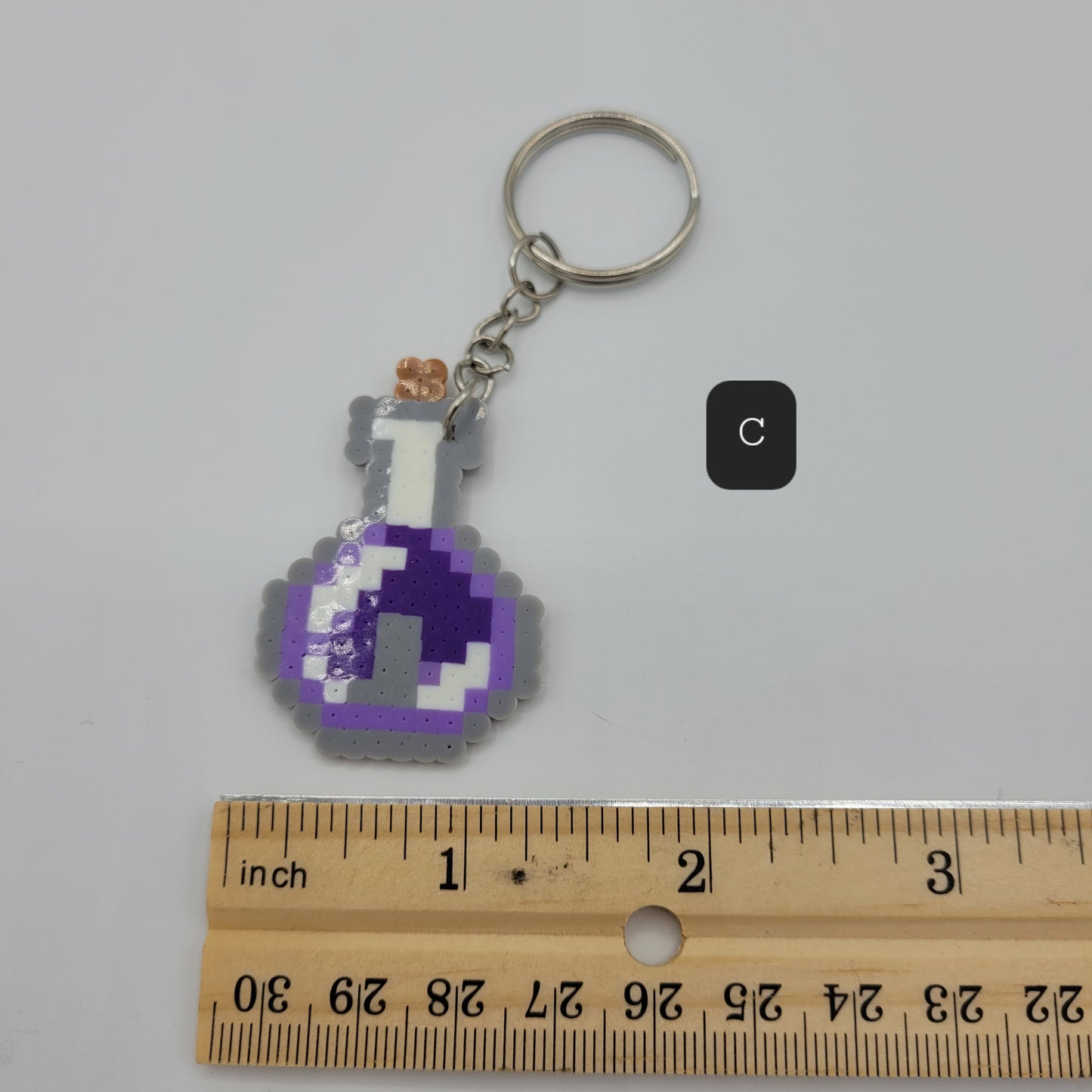 Mini Perler Potion Keychain Set #2