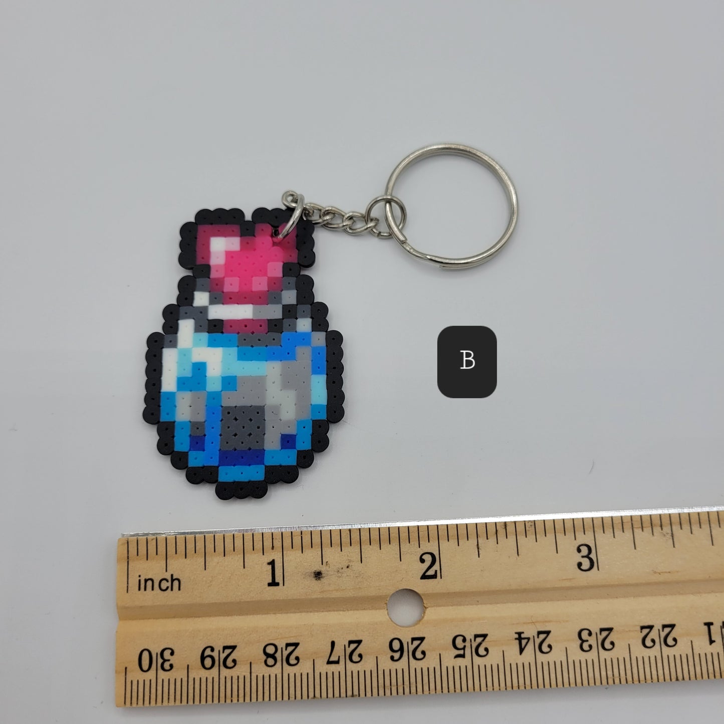 Mini Perler Potion Keychain Set #3