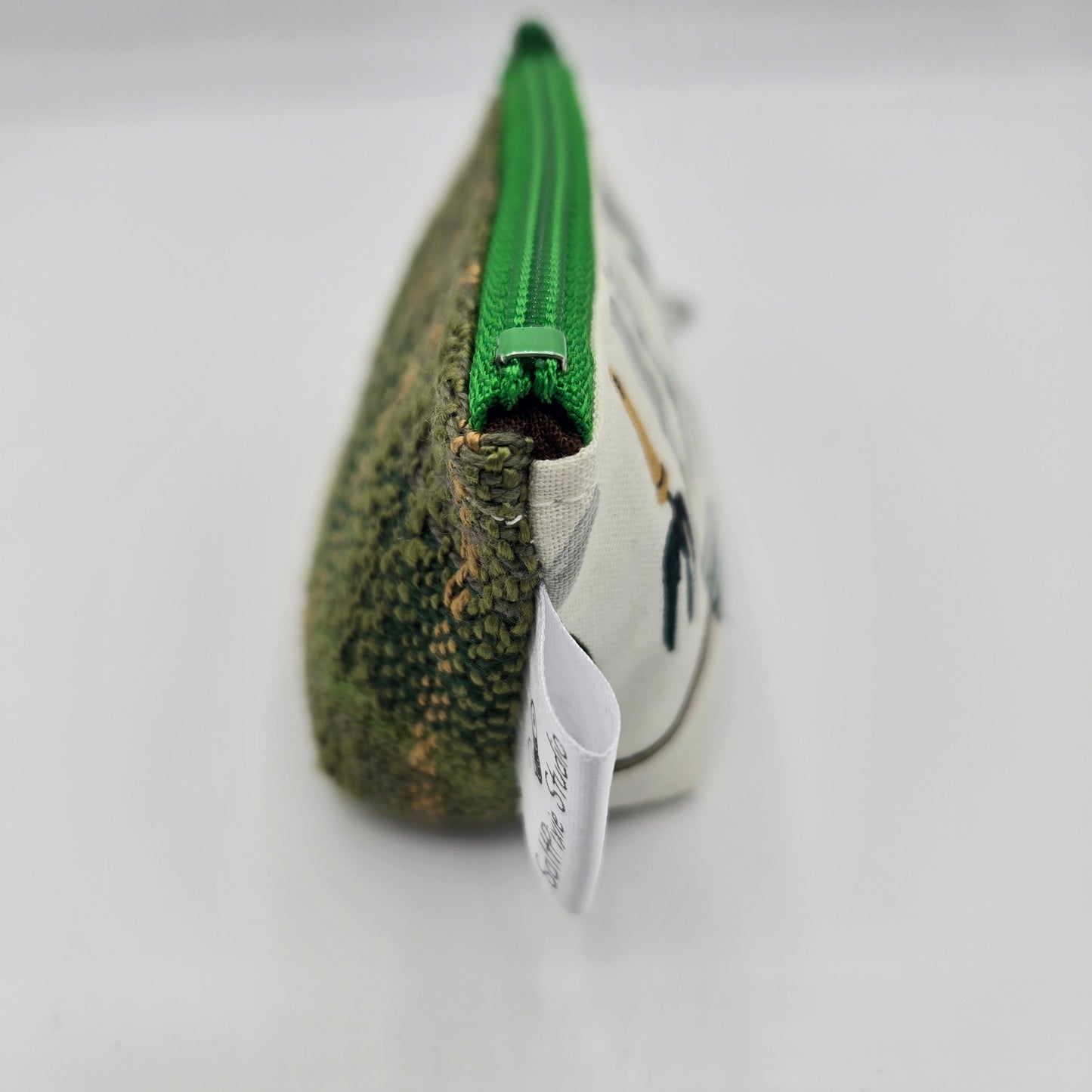 Super Tiny Mini Zip Clip Pouch | Handwoven & Cotton | Garden Tools