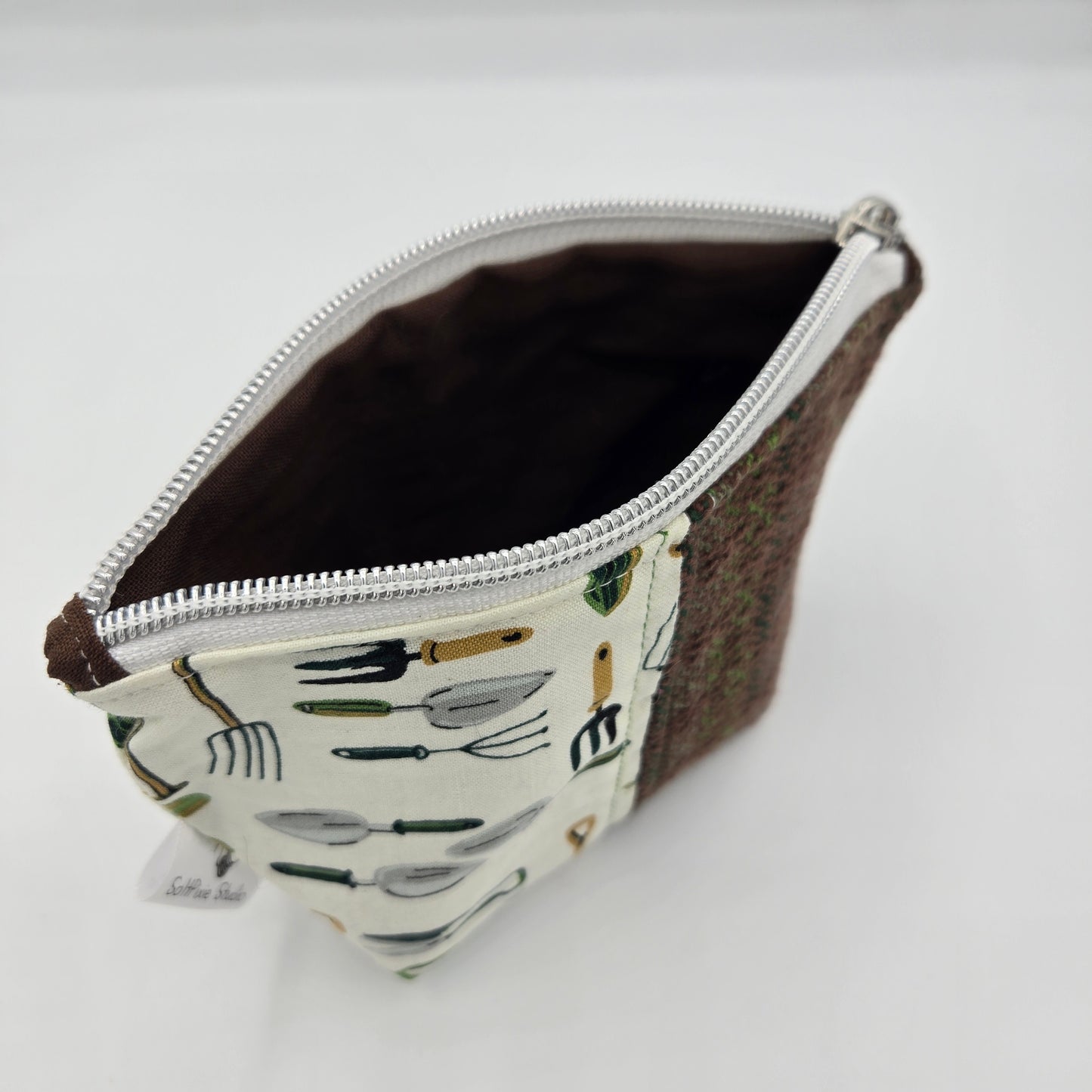 Trinket Bag | Handwoven + Cotton | Garden Tools