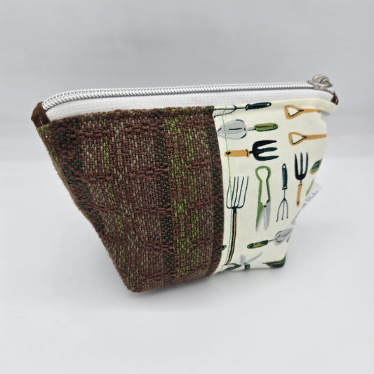 Trinket Bag | Handwoven + Cotton | Garden Tools