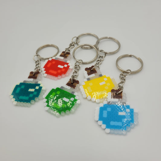 Mini Perler Tiny Potion Keychain Set #1