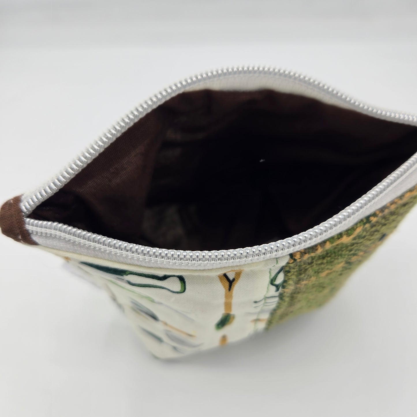 Trinket Bag | Handwoven + Cotton | Garden Tools pt. 2